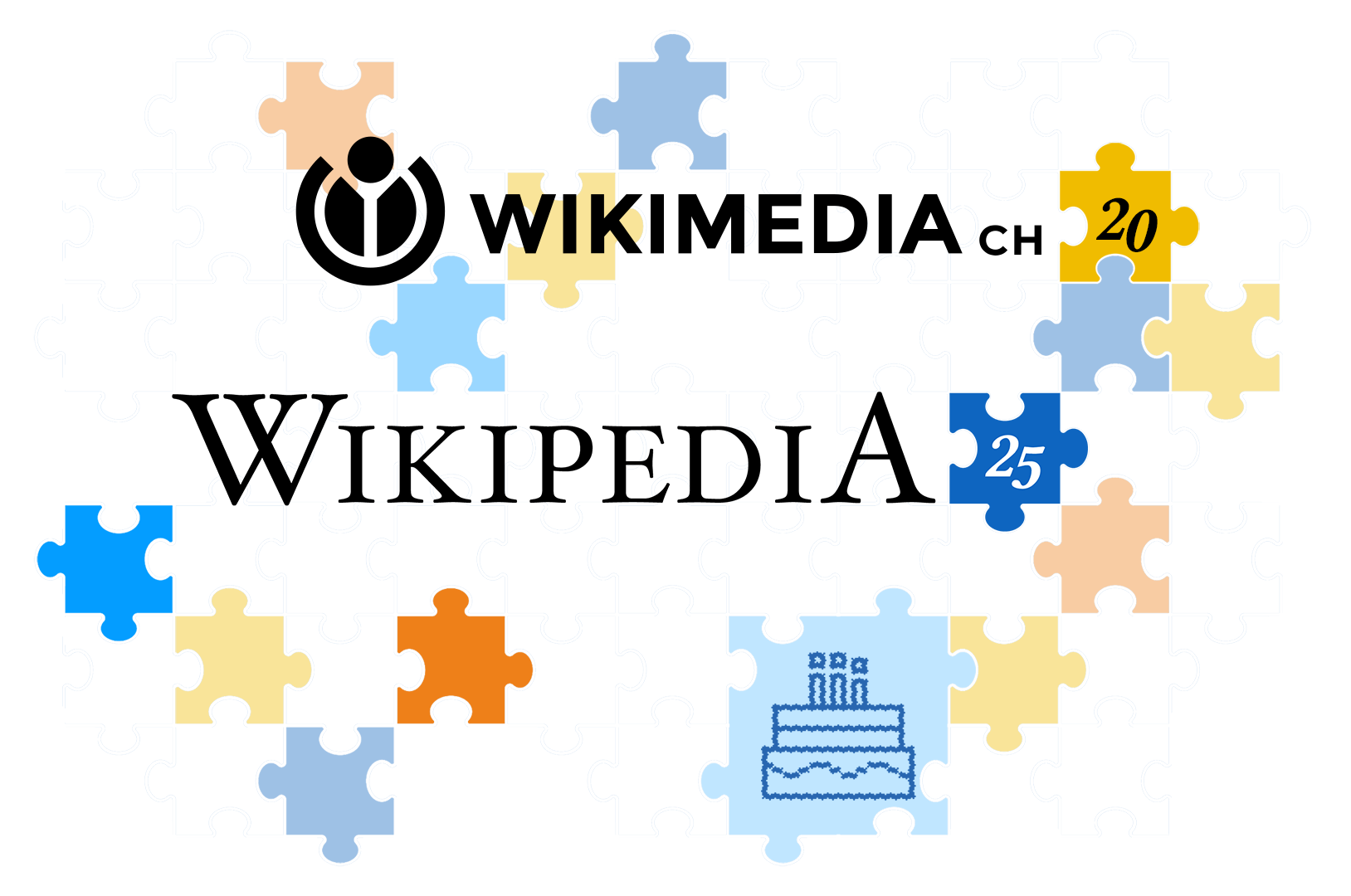 Wikimedia CH 20 & Wikipedia 25