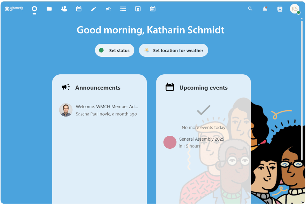 Wikimedia CH membership platform