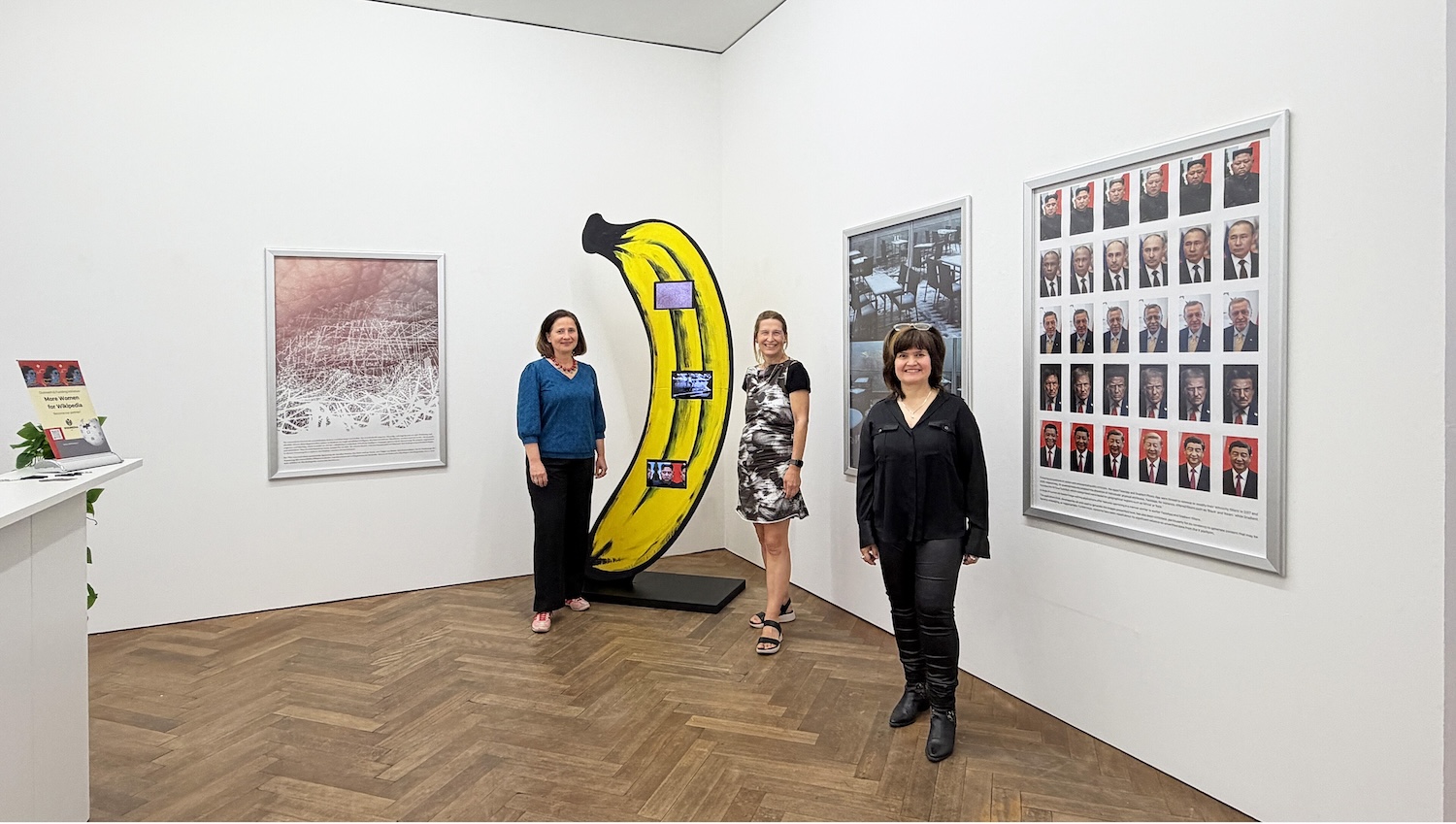 glam - Artistic intelligence 25 years of Wikipedia exhibition in Bern